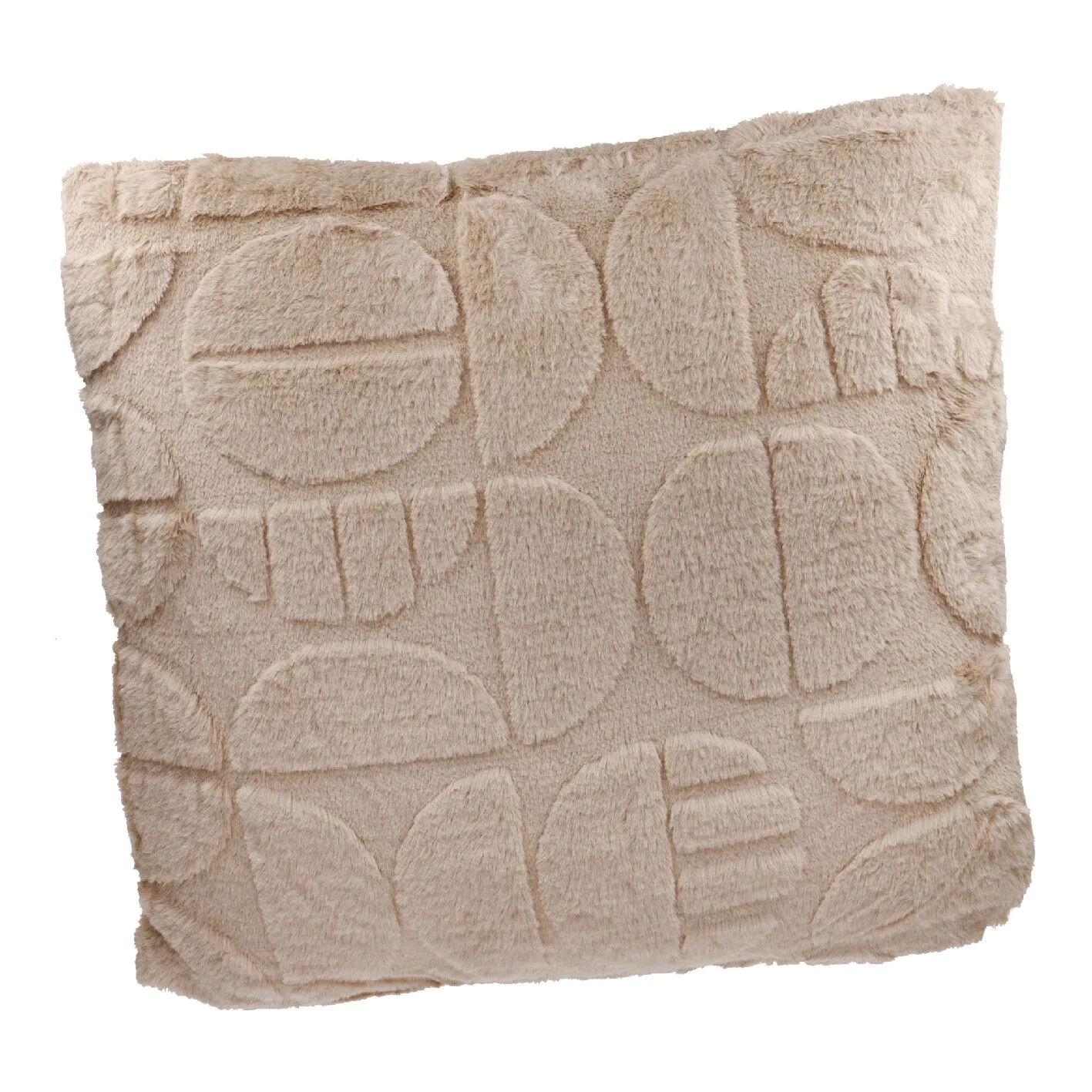 Kissen Design, taupe, 45 x 45 cm