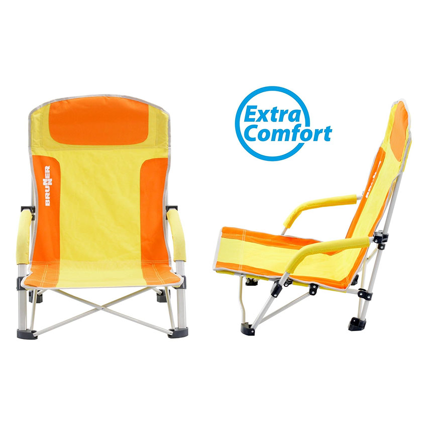 Brunner Bula strandstoel - Yellow/Orange