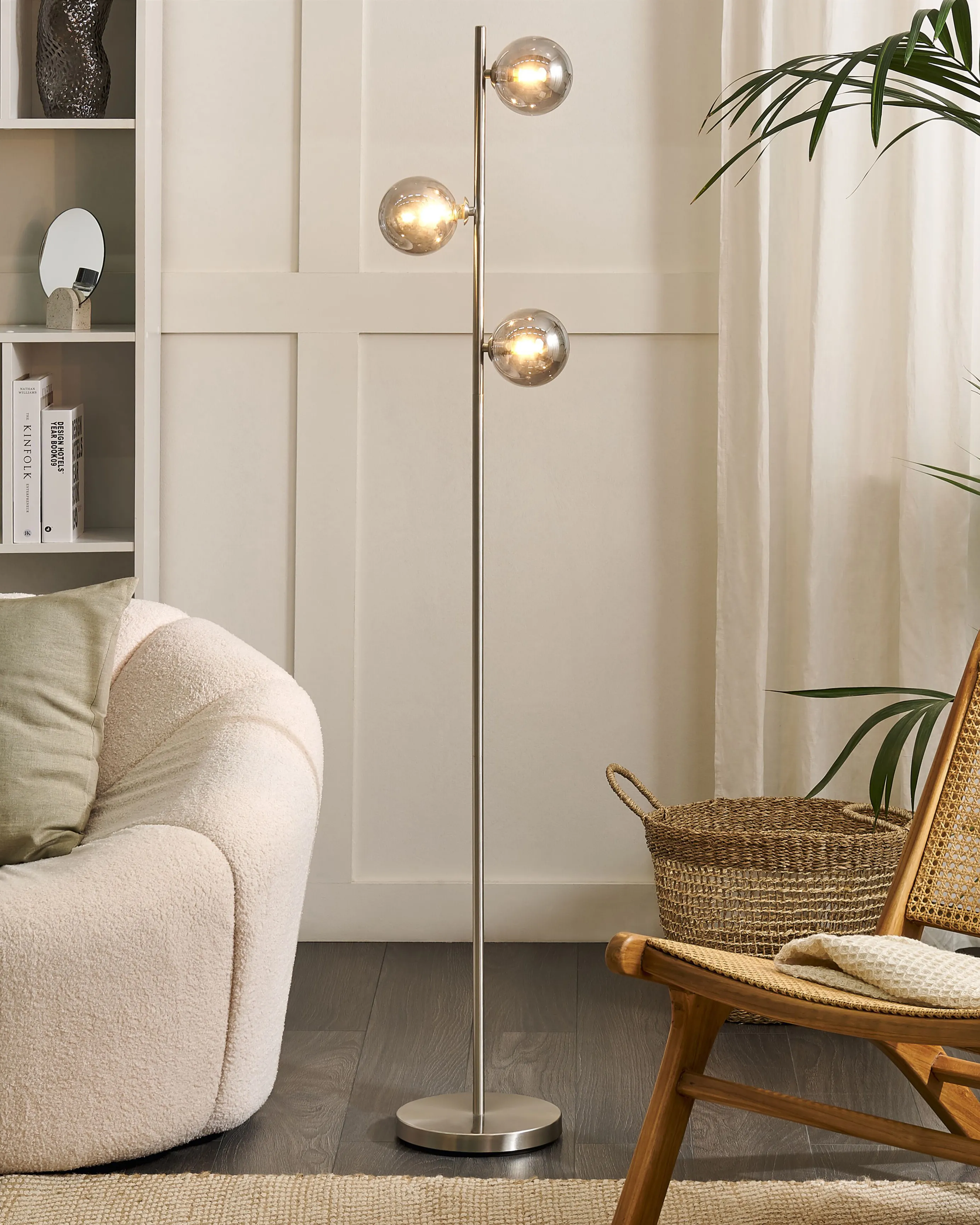 Staande lamp RAMIS Metaal Zilver