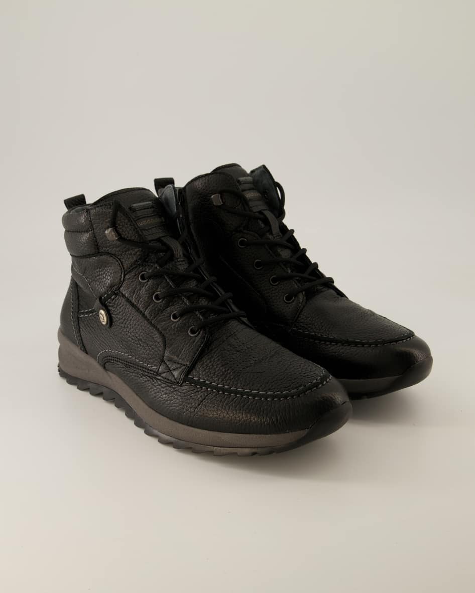 Waldläufer Helle Winterstiefel in Schwarz