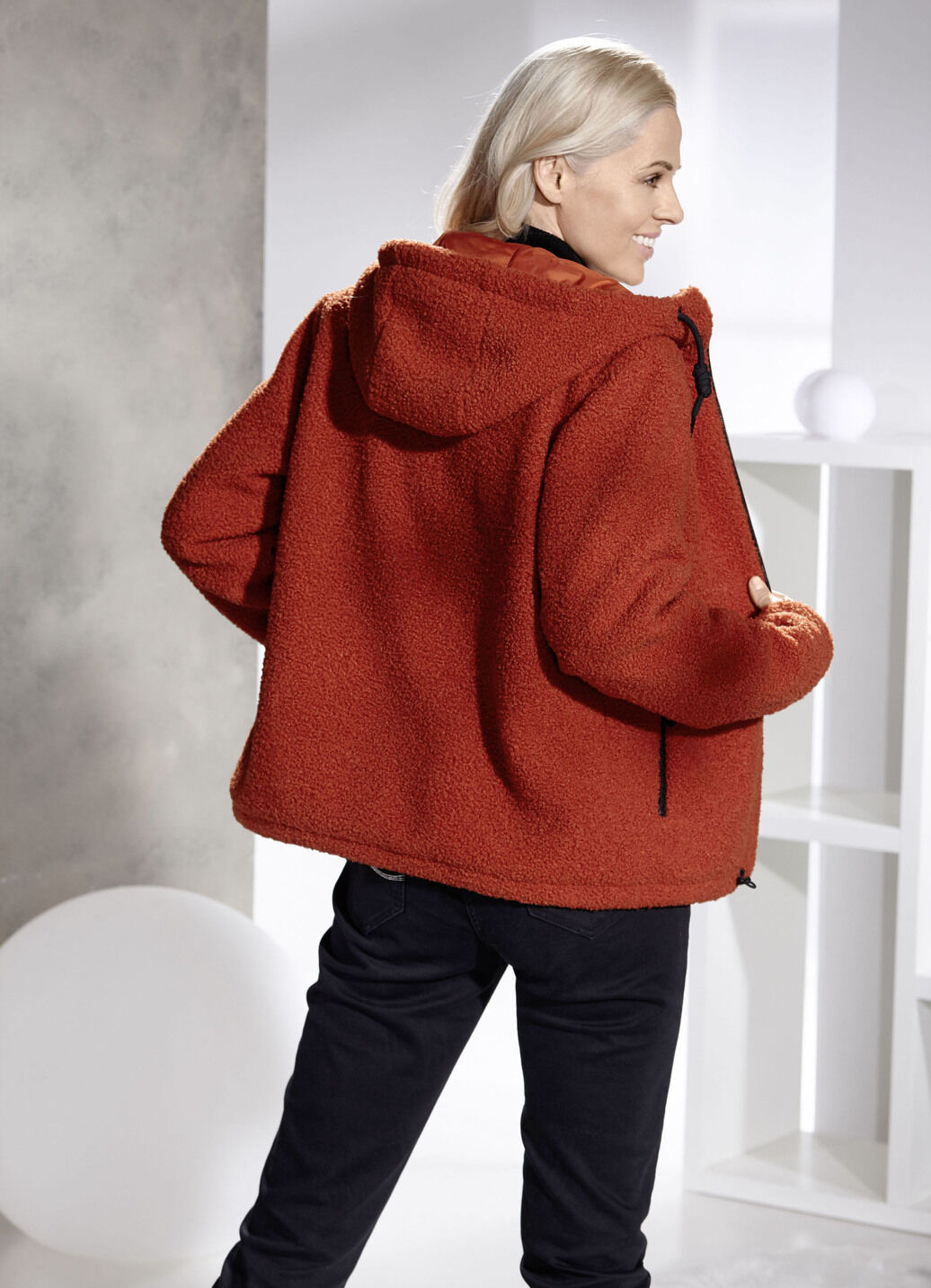 Jacke mit 2-Wege-Zipper