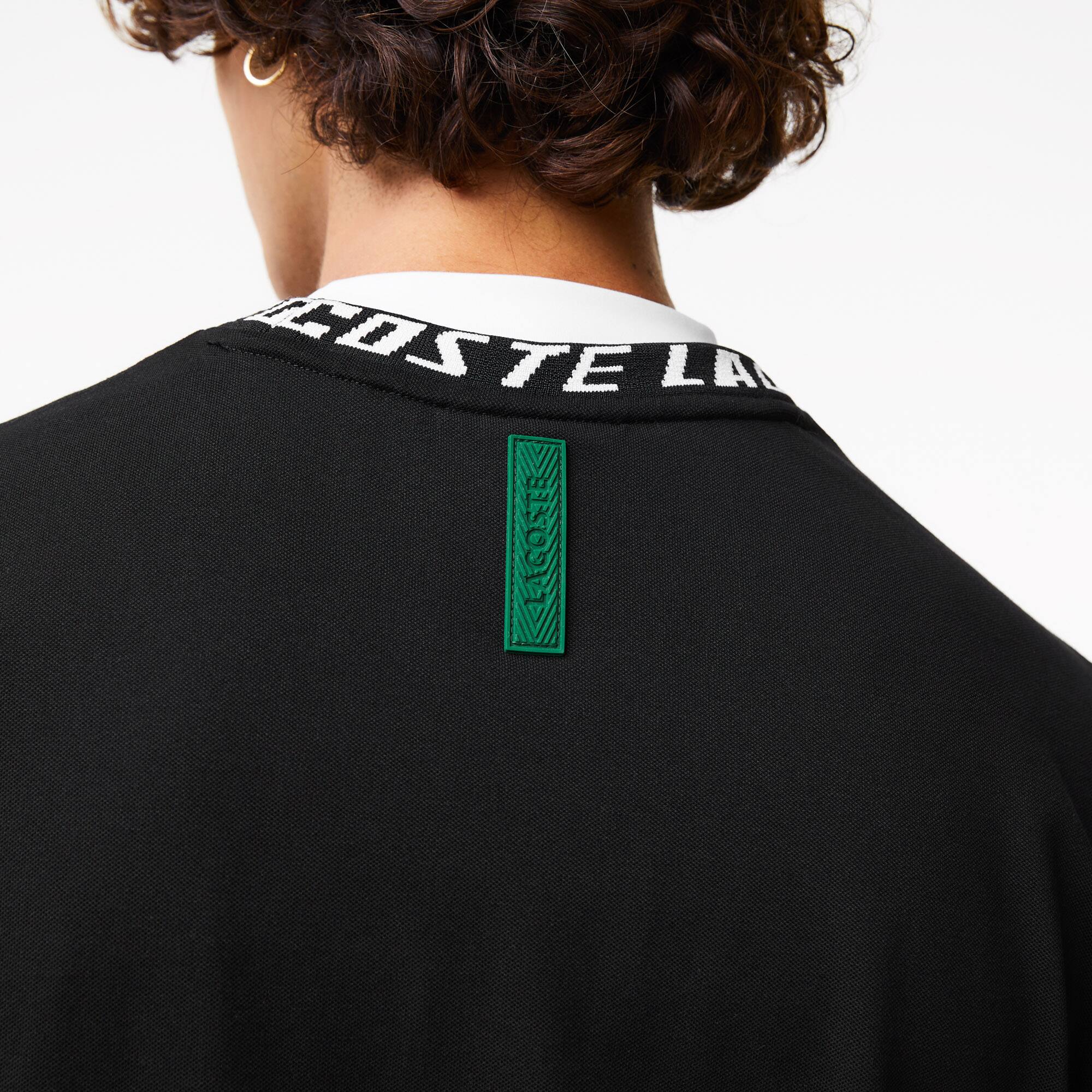 Herren LACOSTE T-Shirt mit Logo am Kragen T-Shirts - Schwarz - Lacoste - Herren