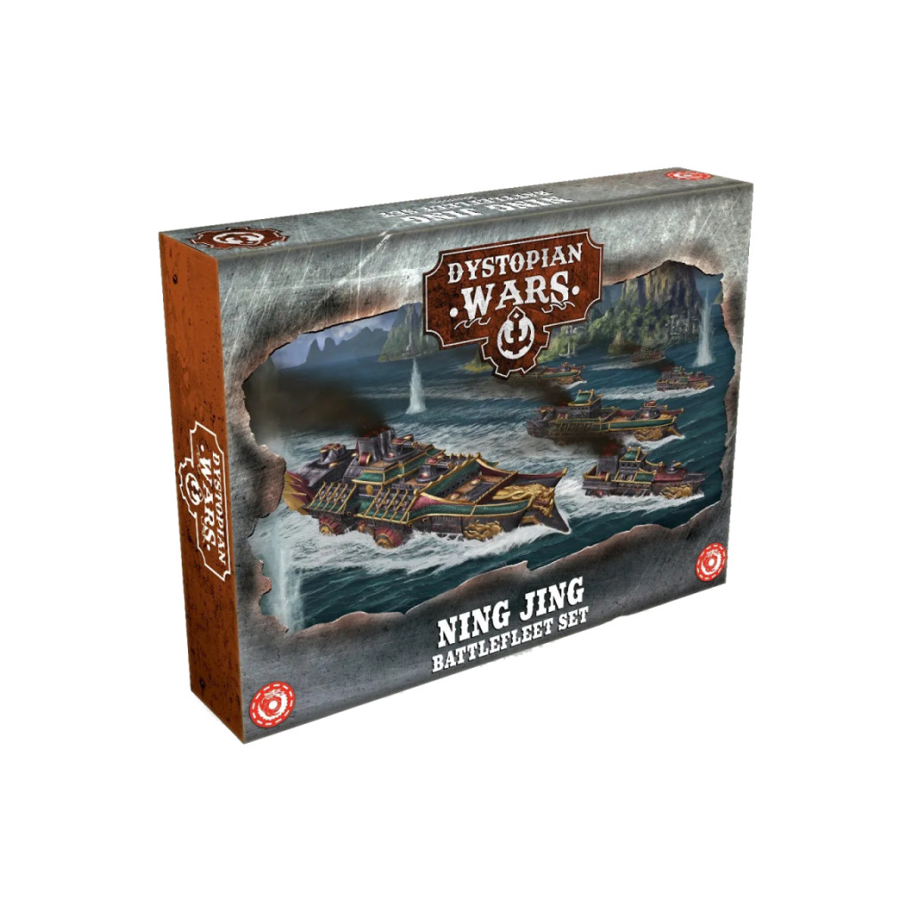Dystopian Wars: Ning Jing Battlefleet Set