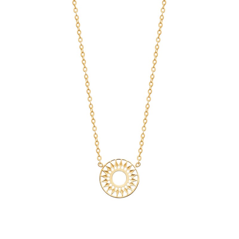 Collier Femme - Plaqué Or - Longueur : 45 cm