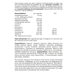 Fytostar Giga-Complex Knoflook Capsules 160CP