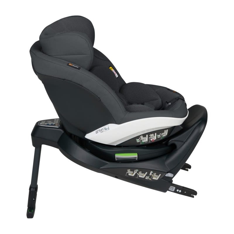 BeSafe iZi Turn i-Size 360° autostoel anthracite mesh incl. beschermhoes