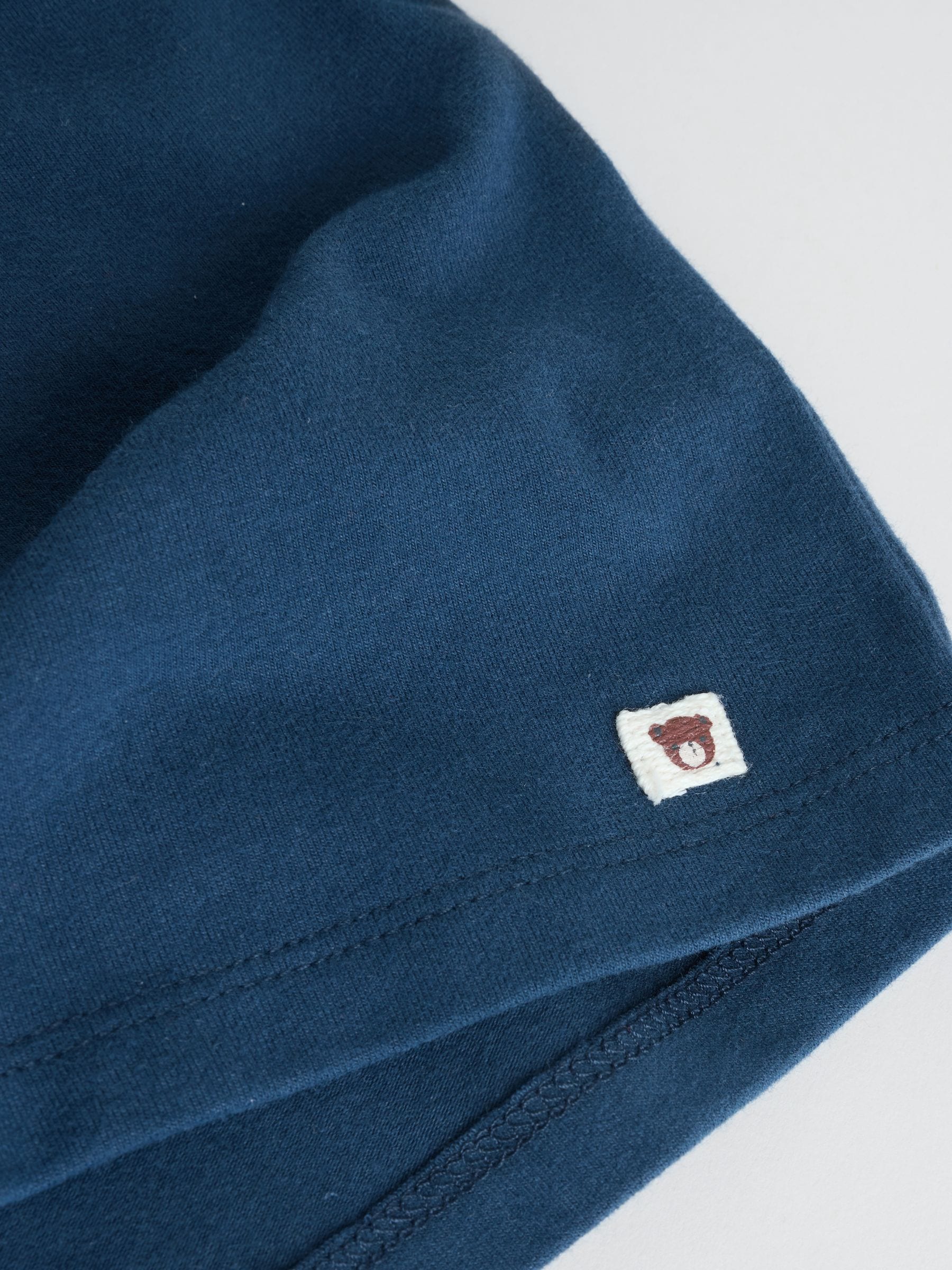 Marineblauw/bruin met beer - Tops en Leggings 6 -delige babyset (0mnd-3jr)