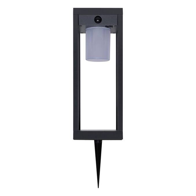 Lanterne solaire à détection de mouvement PIKY Graphite