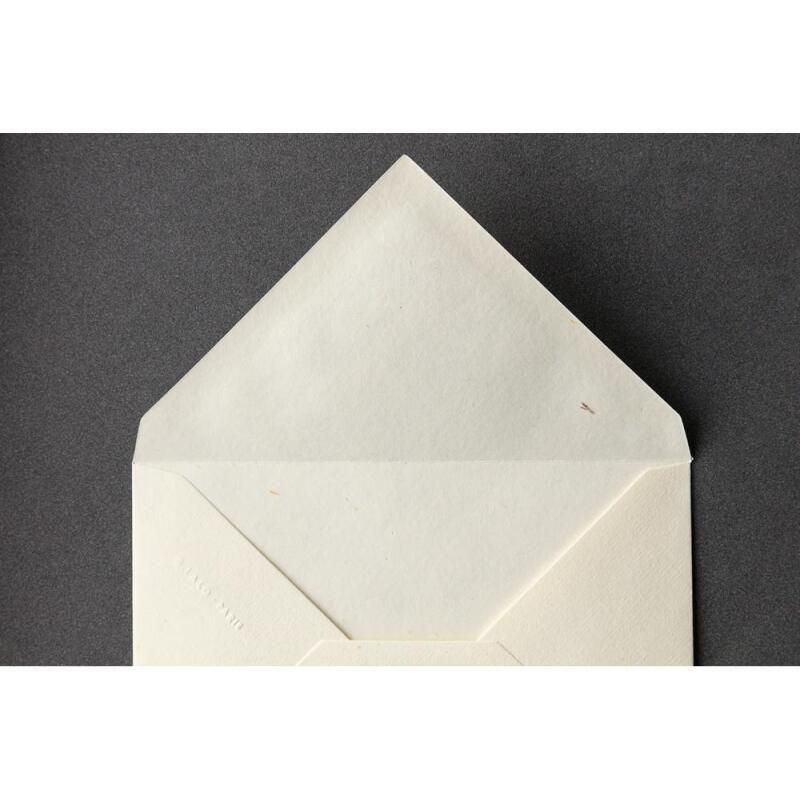 20 enveloppes C6 (114x162mm) paille gommées - ivoire