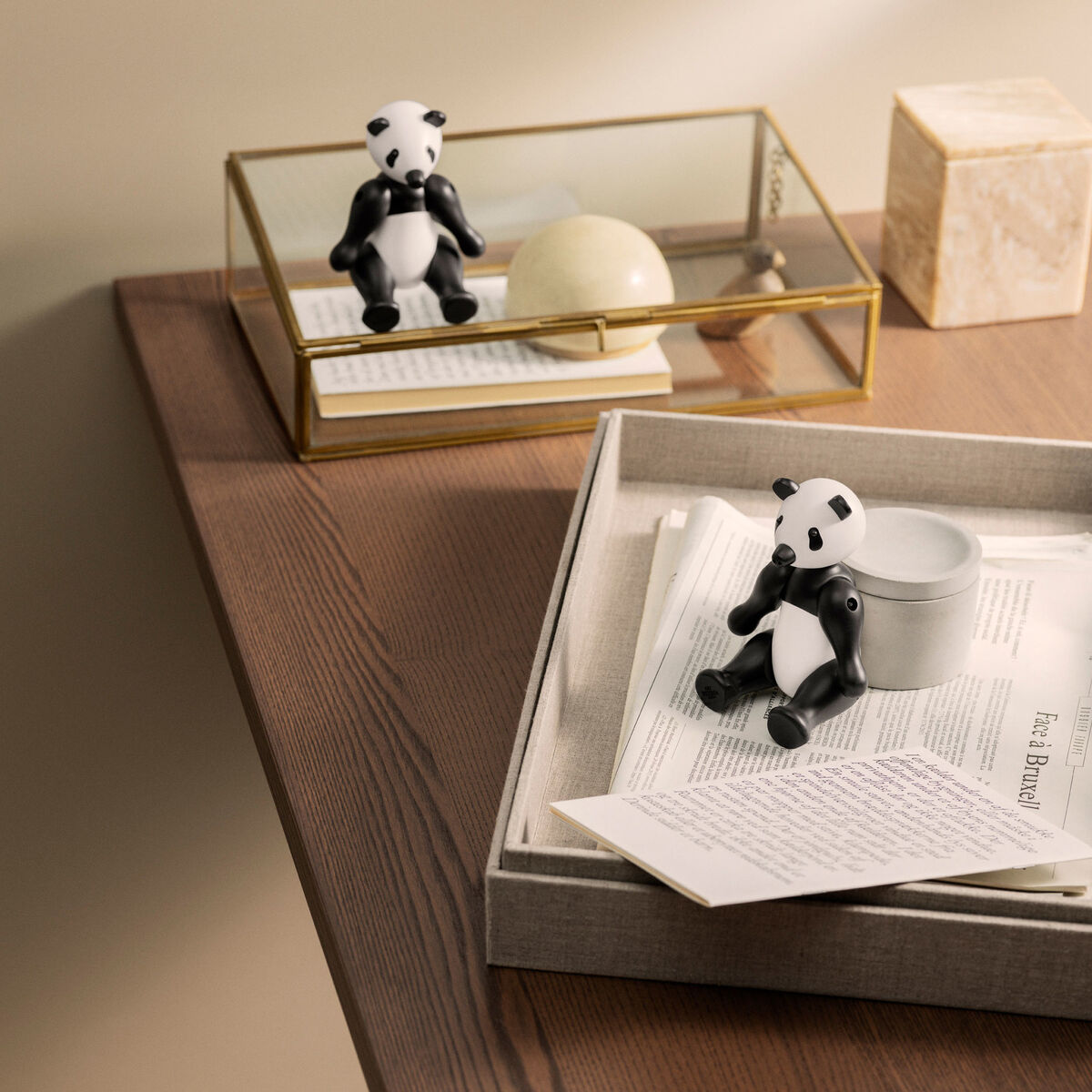 Panda Svart/hvit