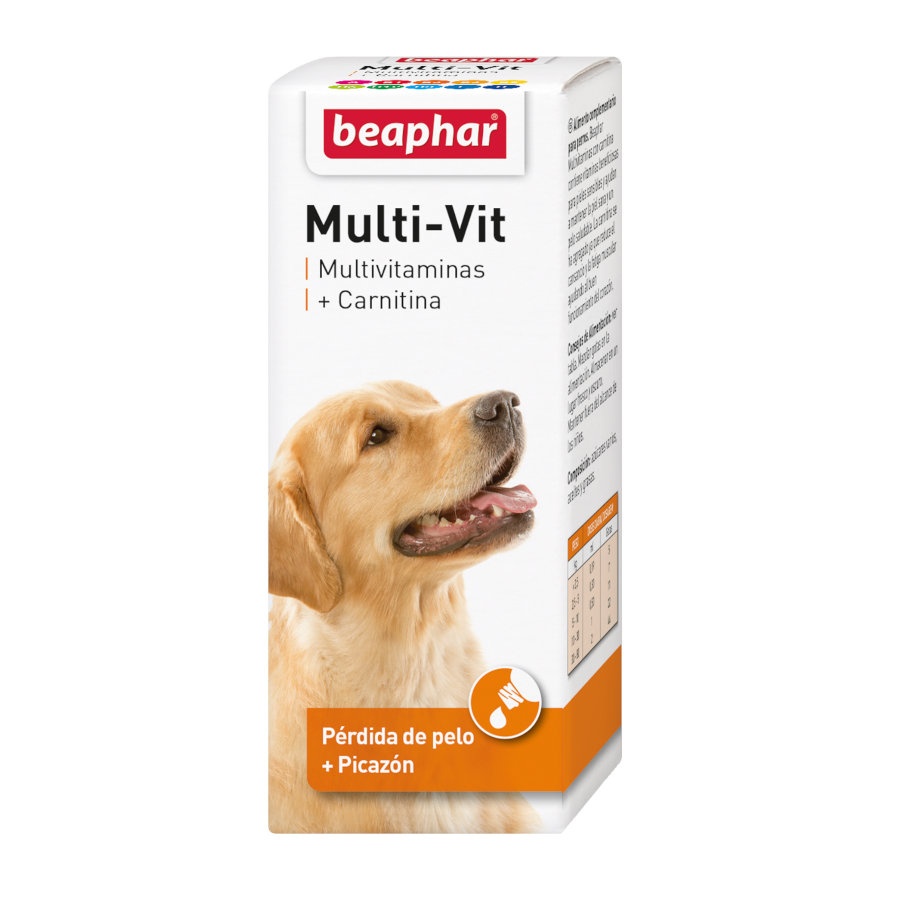 Multivitaminas Beaphar com Carnitina para Cães