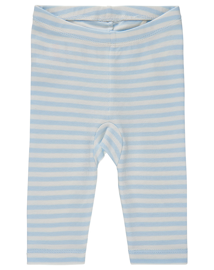 Leggings INFINITY gestreift in hellblau