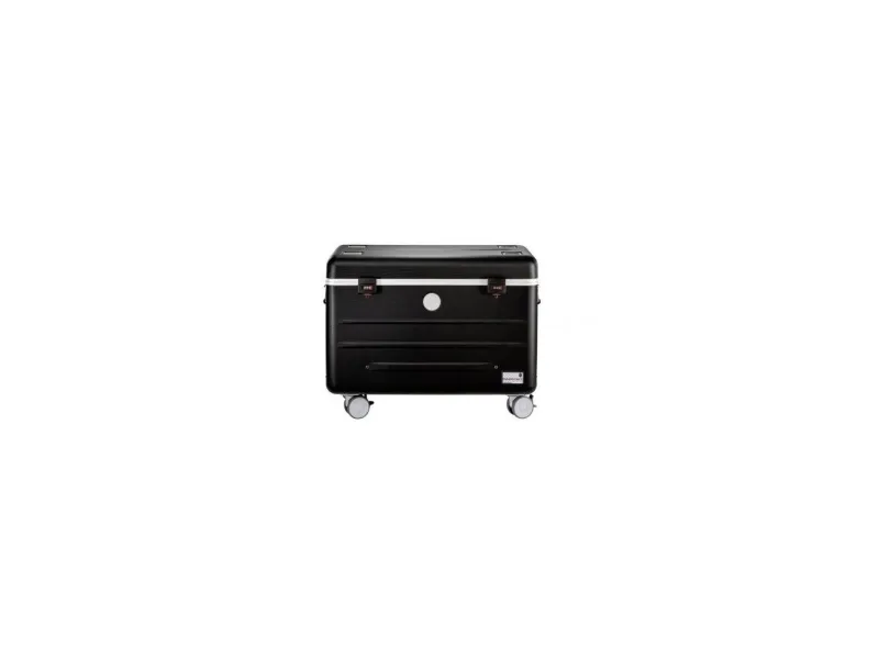 PARAT PARAPROJECT Case i16 - Vogn med hjul (synkronisering og opladning) - for 16 tablets - låsbar - aluminium, ABS plastic - sort - output: 5 V
