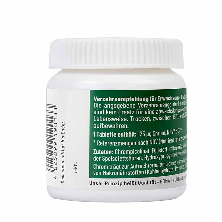 Chrom + 125 Tabletten, 60 St