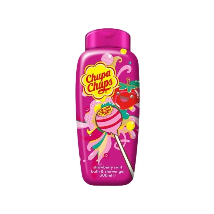 Chupa-Chups Strawberry -Bade- und Duschgel 300 ml