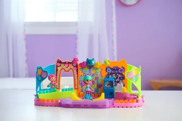 Gabby's Dollhouse Rooftop Roller Party Playset