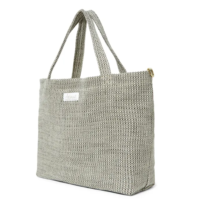 Adorna Cabas en lin | Gris foncé