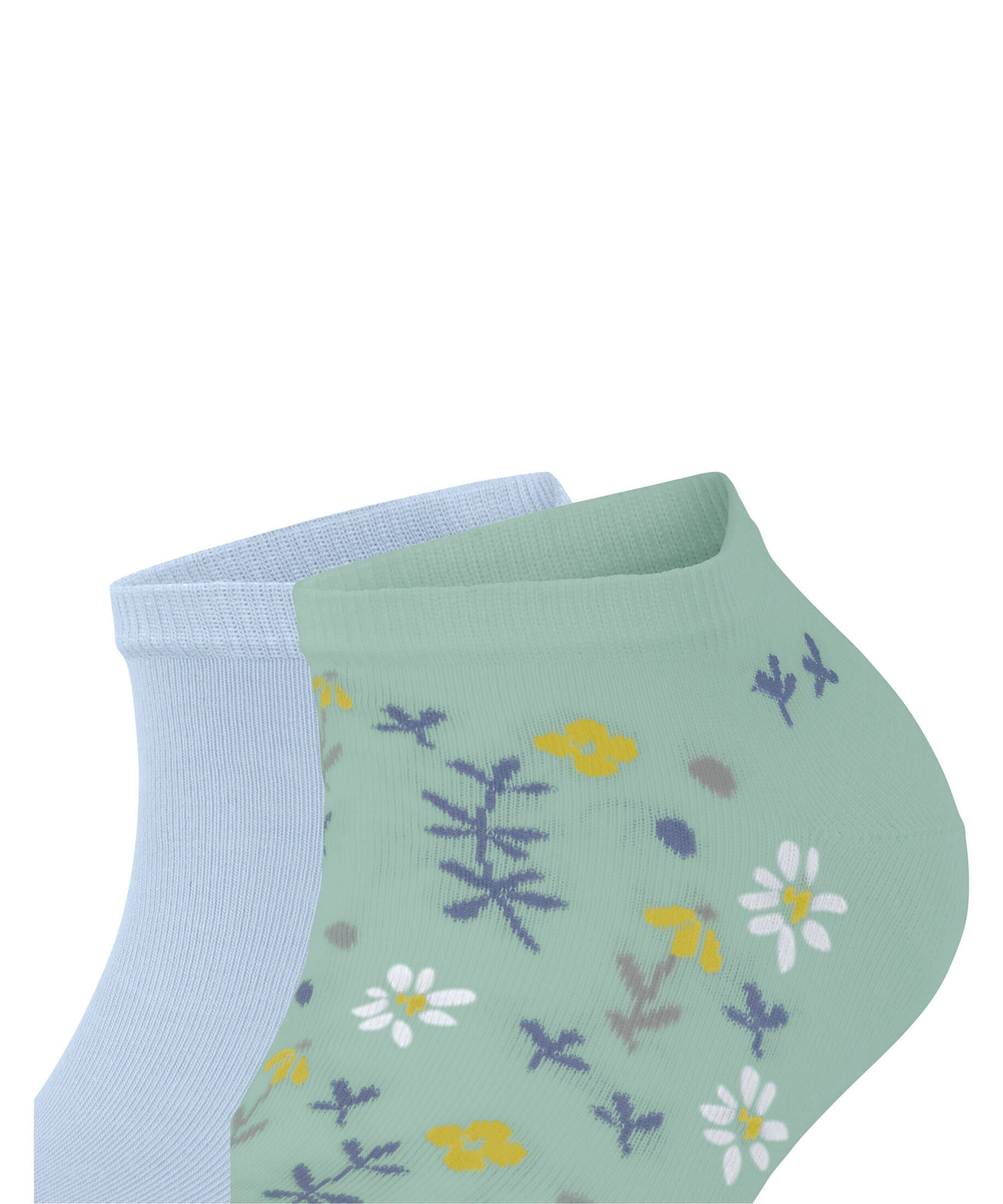 Esprit| Damen Sneakersocken Spring Flowers 2-Pack