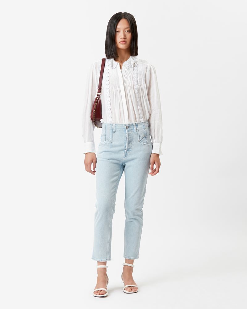 PANTALON SLIM EN DENIM NILIANE