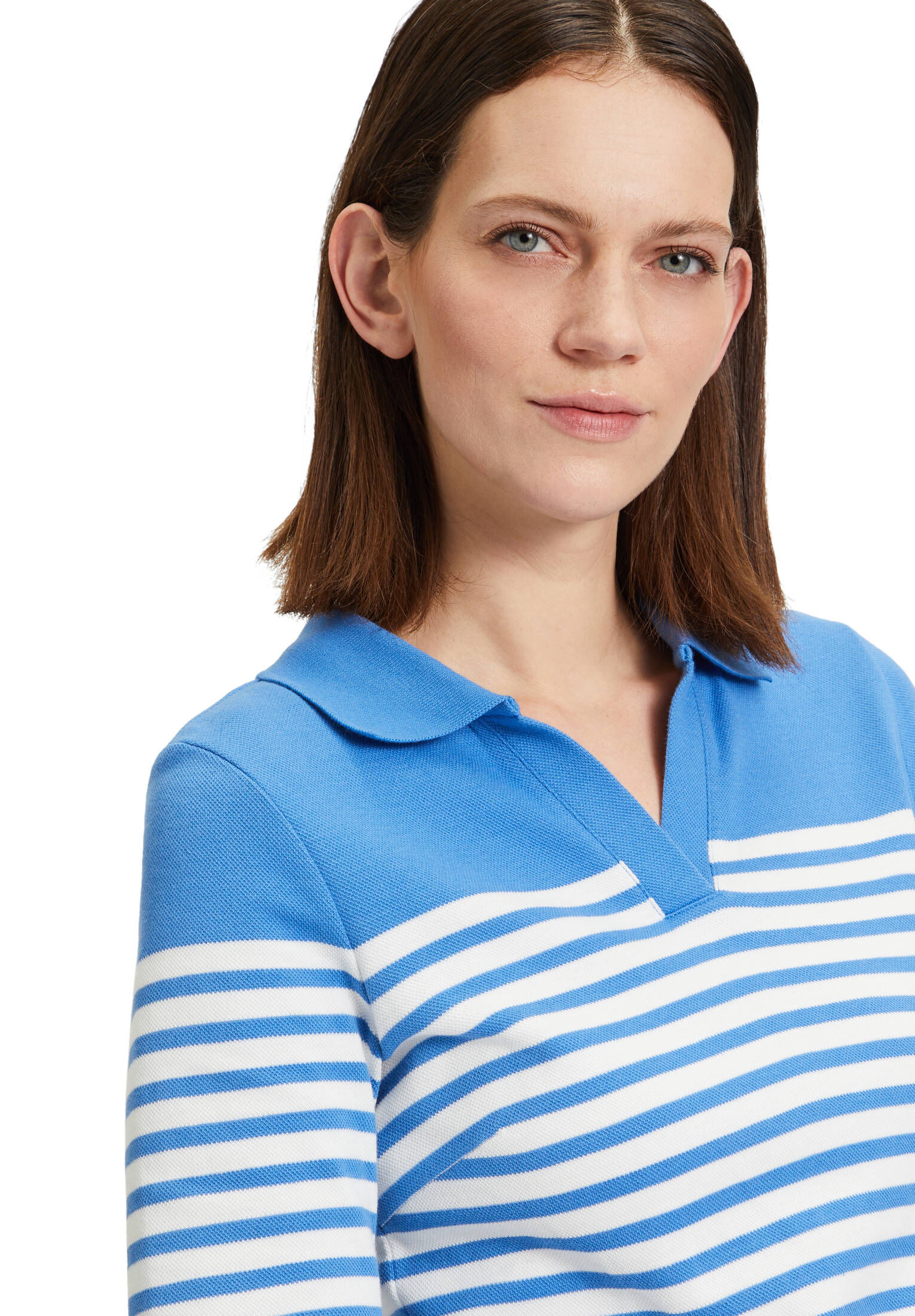 Betty & Co| Damen Sweatkleid mit Kragen