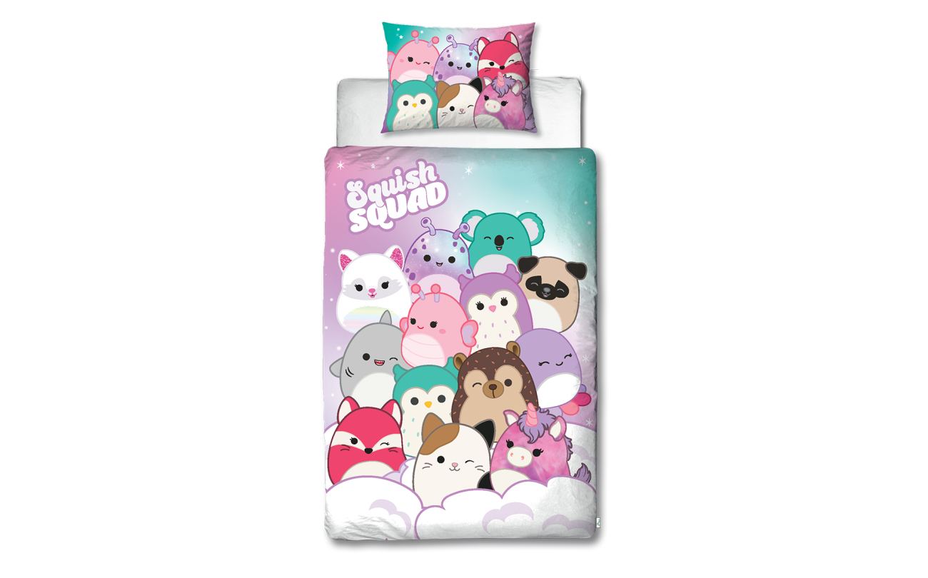 Squishmallows dekbedovertrek 140x200