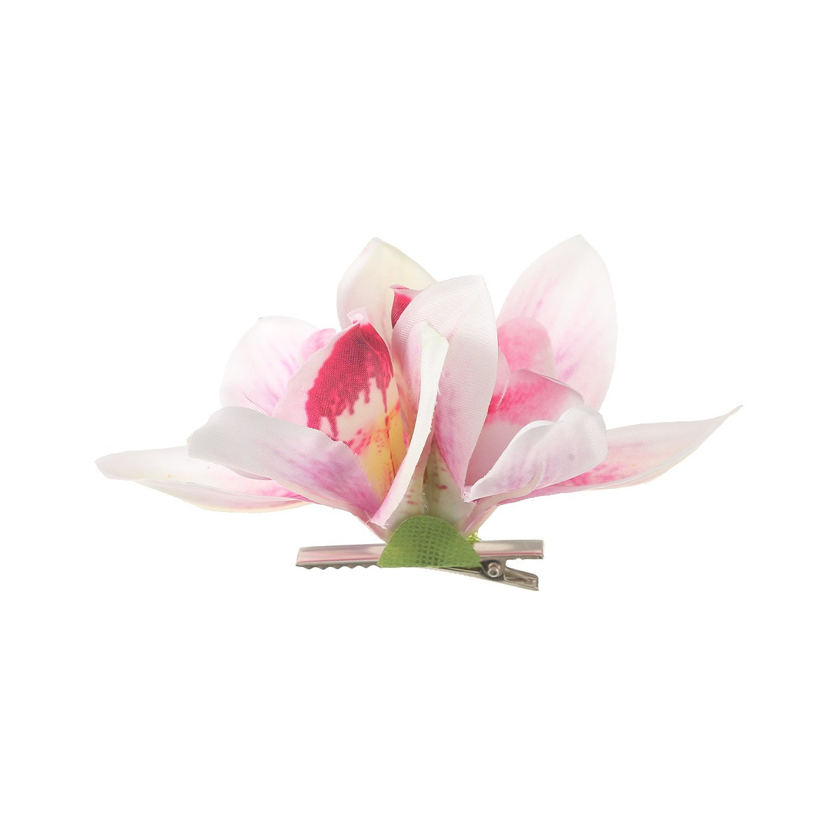 Haarspange Blumen Haarklammer Haarschmuck Accessoire - Pink