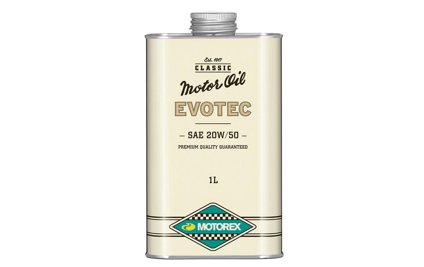 Motorenöl 4-Takt EVOTEC 20W/50, 1 l4-Takt-Motorenöl für klassische Fahrzeuge, 1 Liter