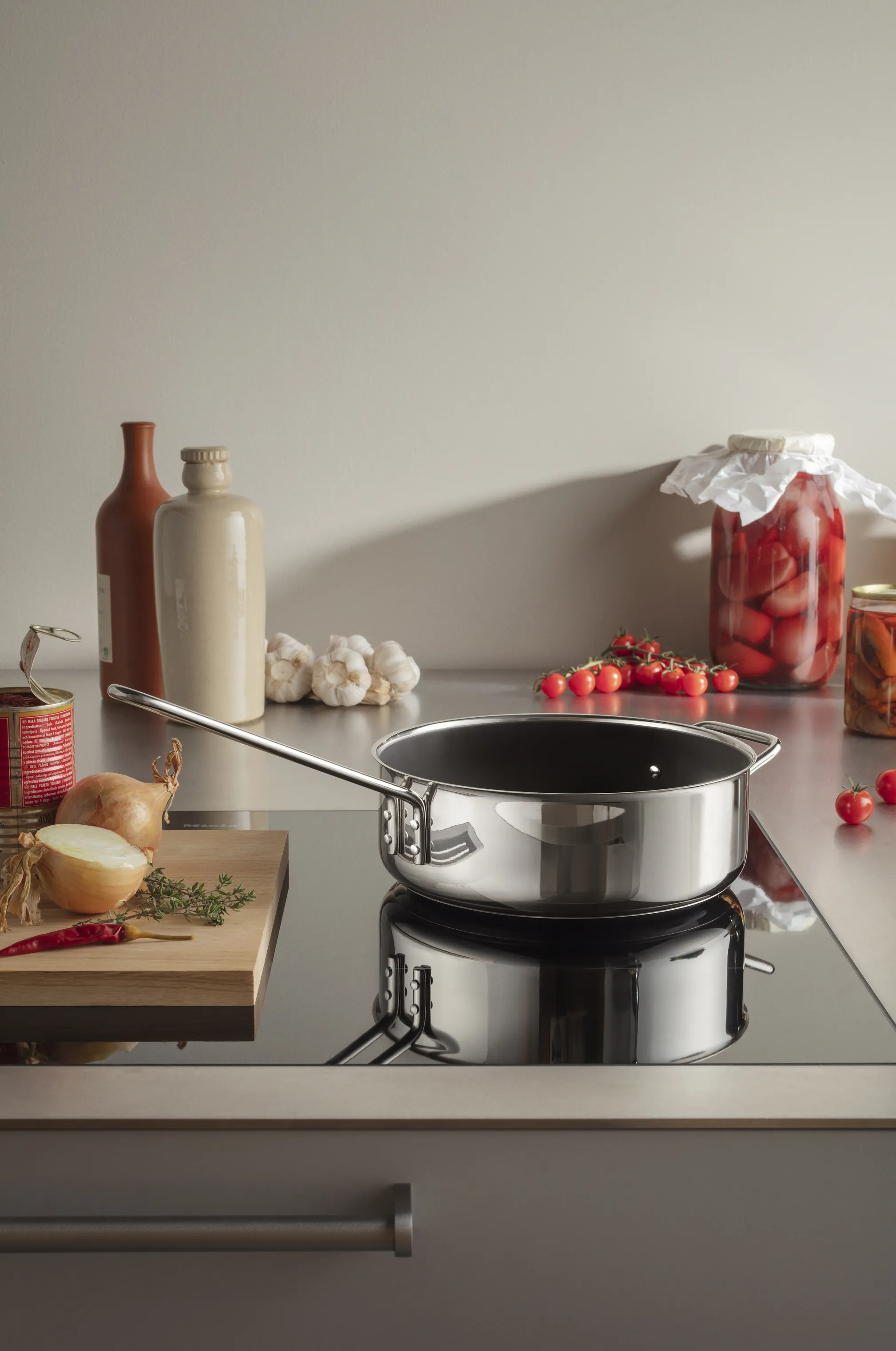 Eva Trio Stainless Steel Sauterpande