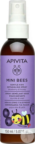 Apivita Kids Mini Bees Spray Démêlant Myrtille Et Miel 150ml