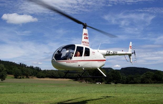 Hubschrauber Rundflug in Klagenfurt als Geschenkidee
