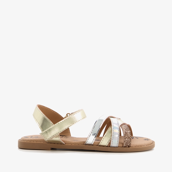 Blue Box meisjes sandalen goud/zilver