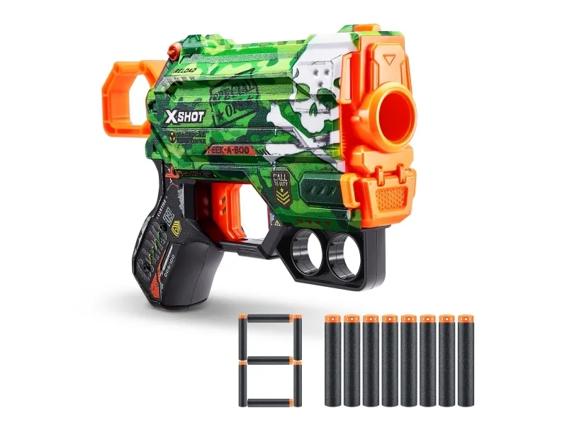 X-Shot Skins Menace Dart Blaster (8 Darts)