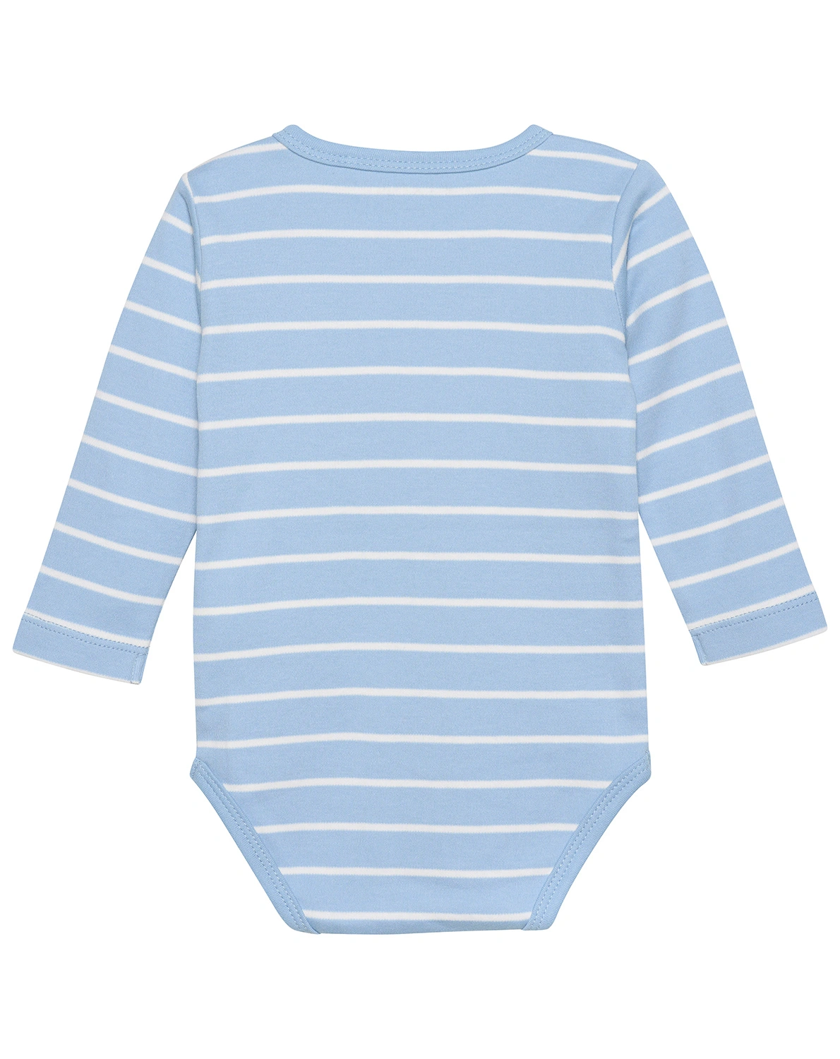 Langarm-Body YD STRIPE in ashley blue