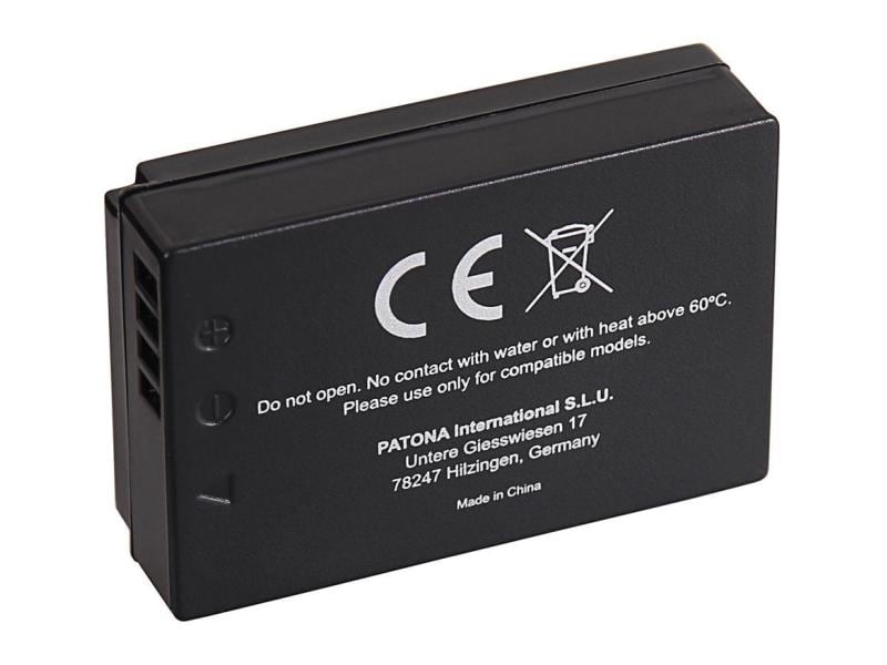 Patona Digitalkamera-Akku LP-E12, 850 mAh / 7.2V Ersatzakku für die Canon EOS-Serie