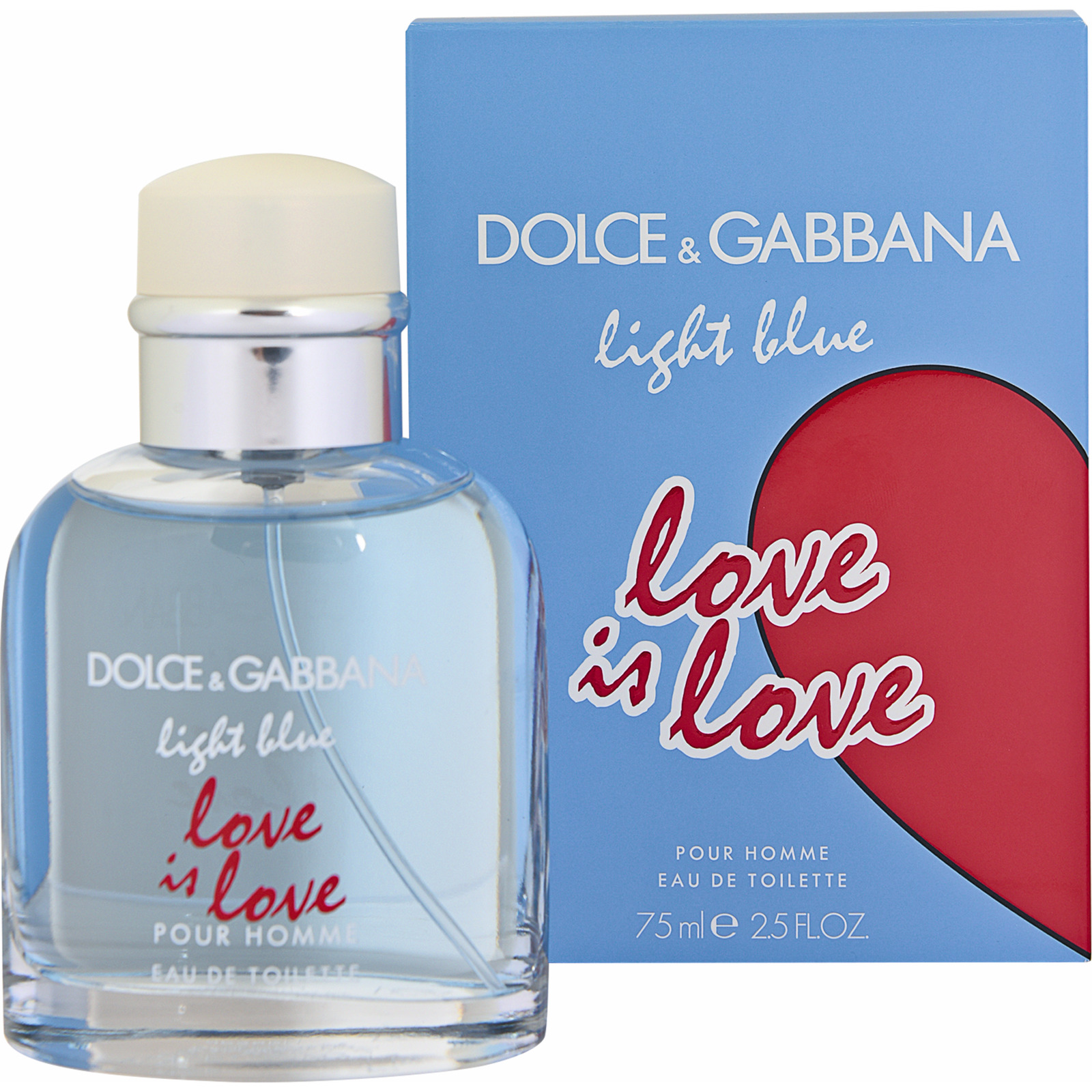 Dolce & Gabbana Light Blue Love is Love pour Homme Eau de Toilette 75 ml