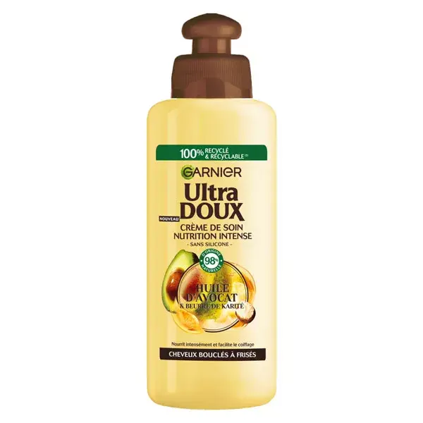 Creme de Nutrição Intensa Garnier Ultra Doux com Abacate e Manteiga de Karité 200ml