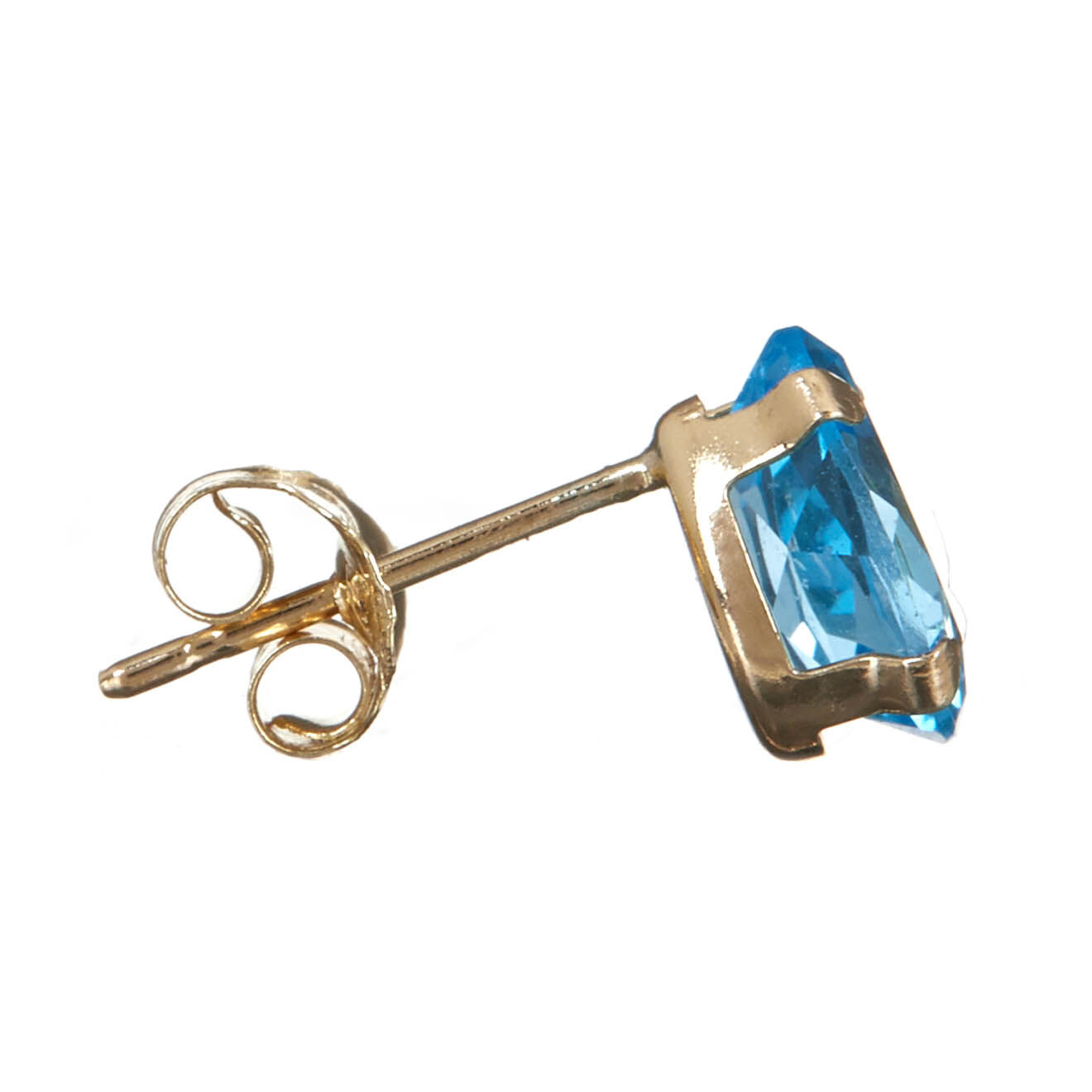 Instant d'Or Boucles d'oreilles Gouttes Etincelantes Topaze 1.7 ct or jaune