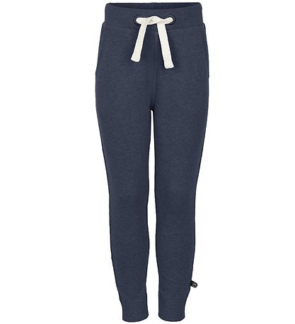 Minymo Sweatpants - 2-pak - Lys Brunmeleret/Bl?meleret