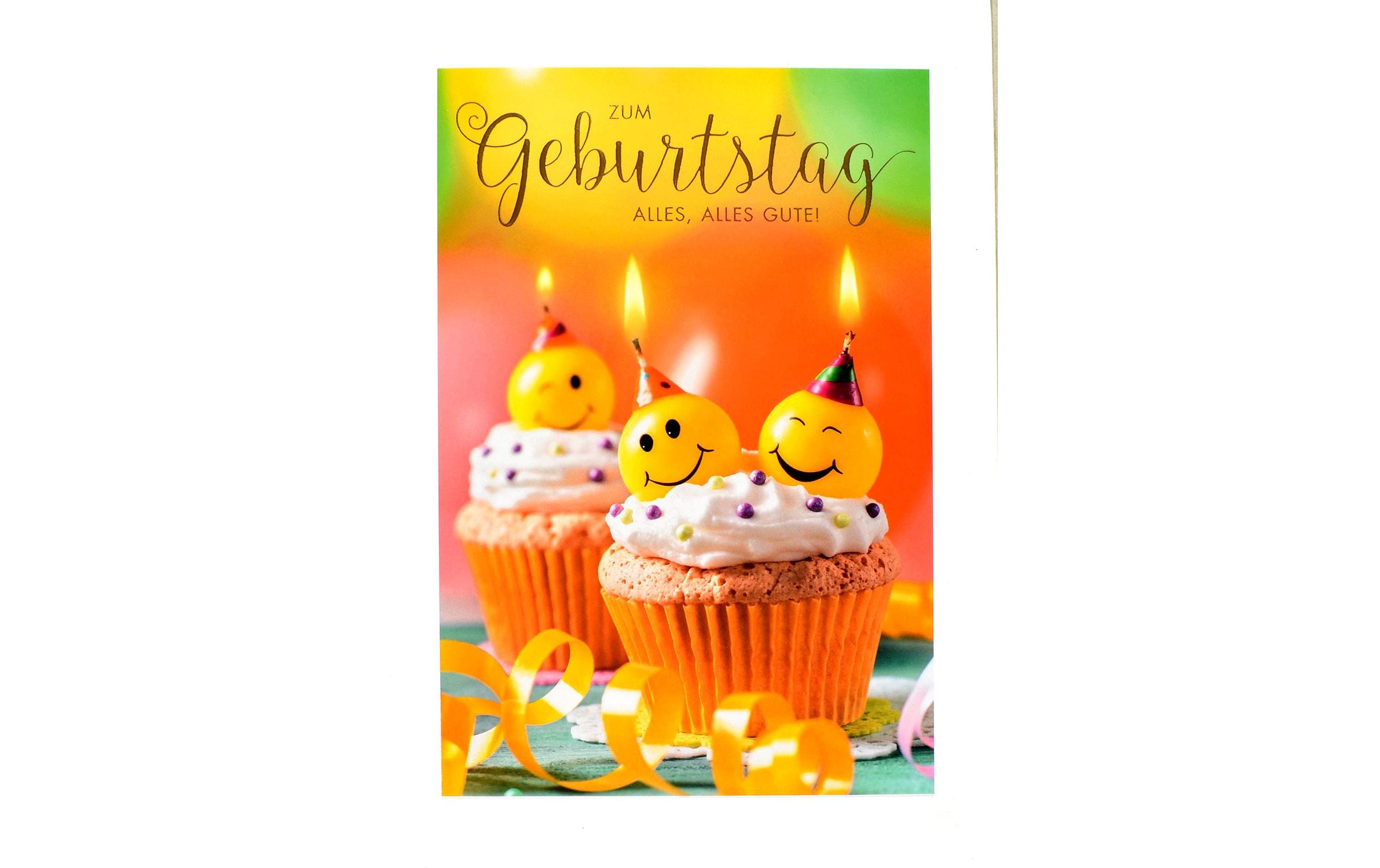 Geburtstagskarte Muffin A5Karte zum Verschicken oder Verschenken