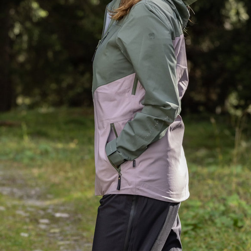 Frauen Regenjacke 3 Layer Thea  thyme