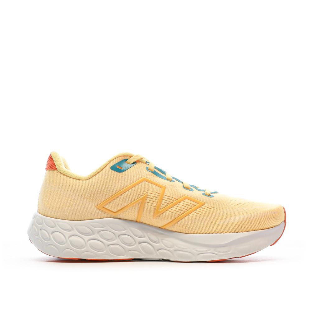 New Balance Chaussures de running Blanc/Orange Femme New Balance 680v8