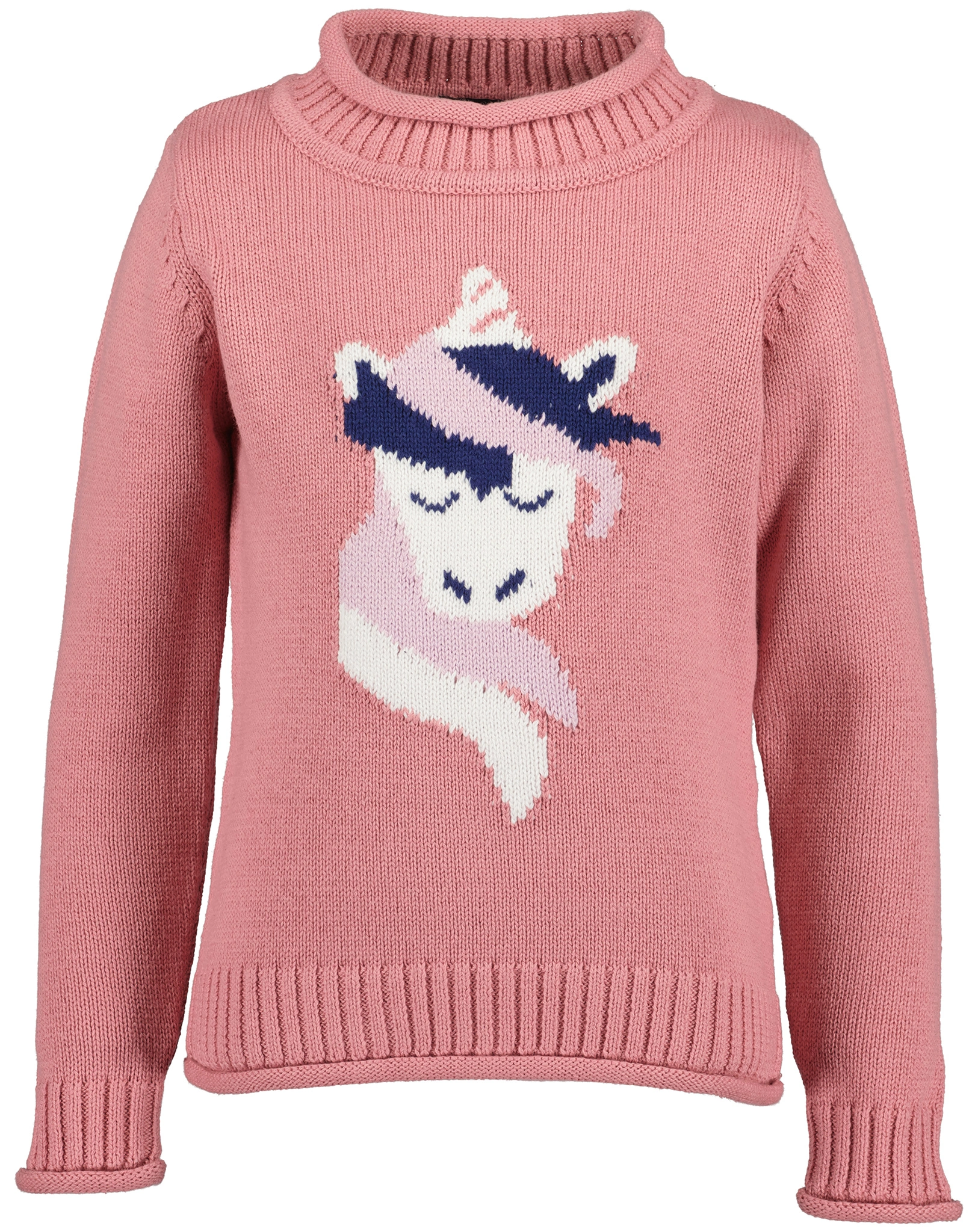 Strickpullover SLEEPY UNICORN in mauve