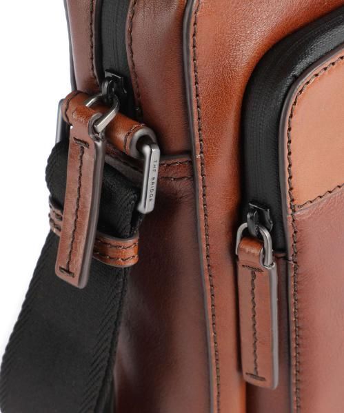 The Bridge Damiano Crossbody tas bruin