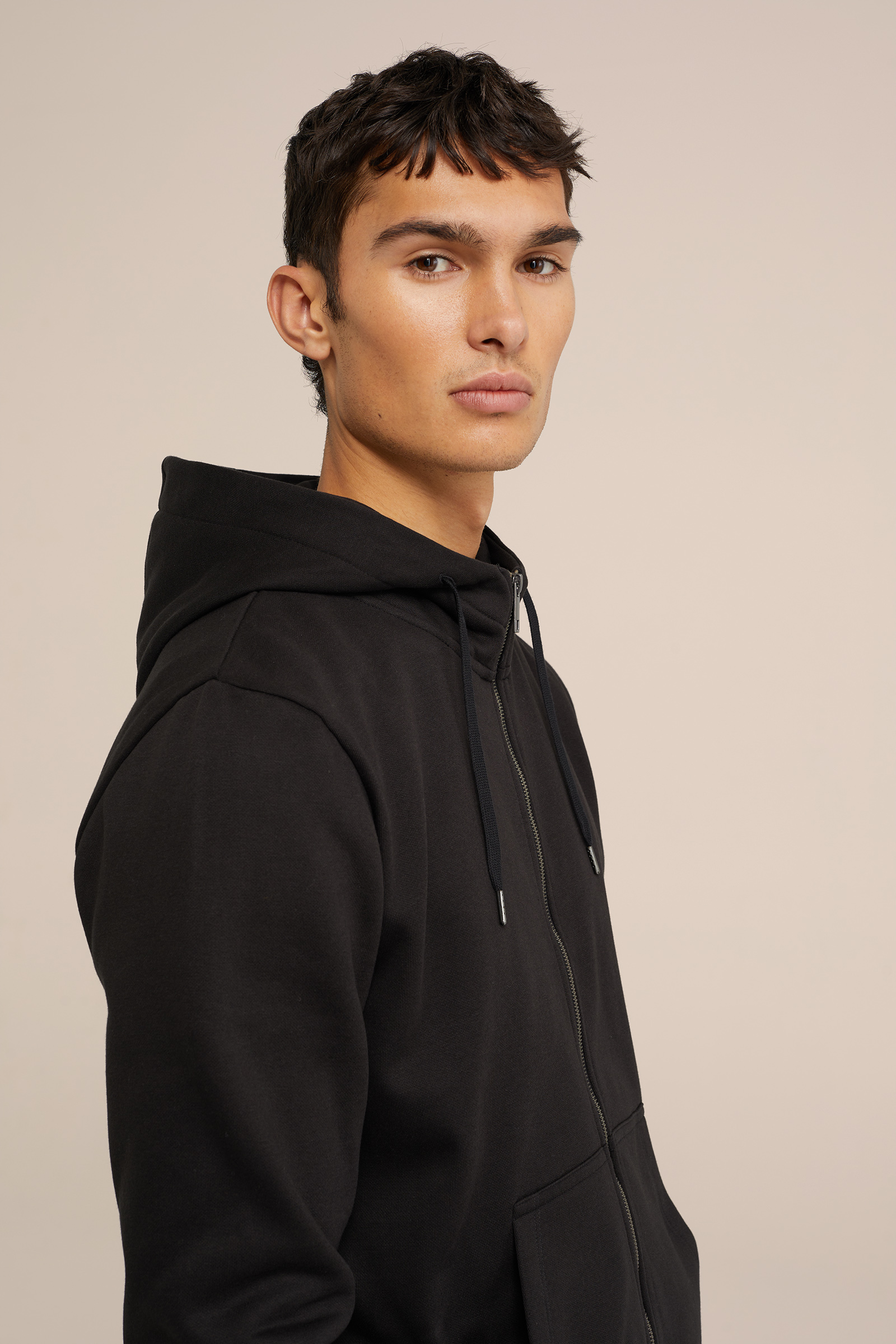 sweatvest WE Fashion Zwart