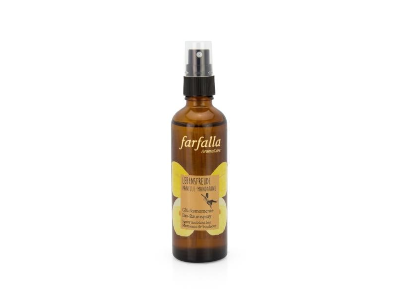 Farfalla Raumspray Lebensfreude Vanille-Mandarine 75 ml Fruchtiger Raumspray Lebensfreude Mandarine