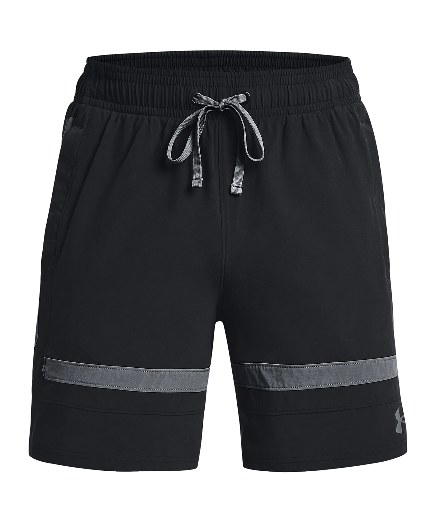 Under Armour Baseline Woven Short Schwarz F001