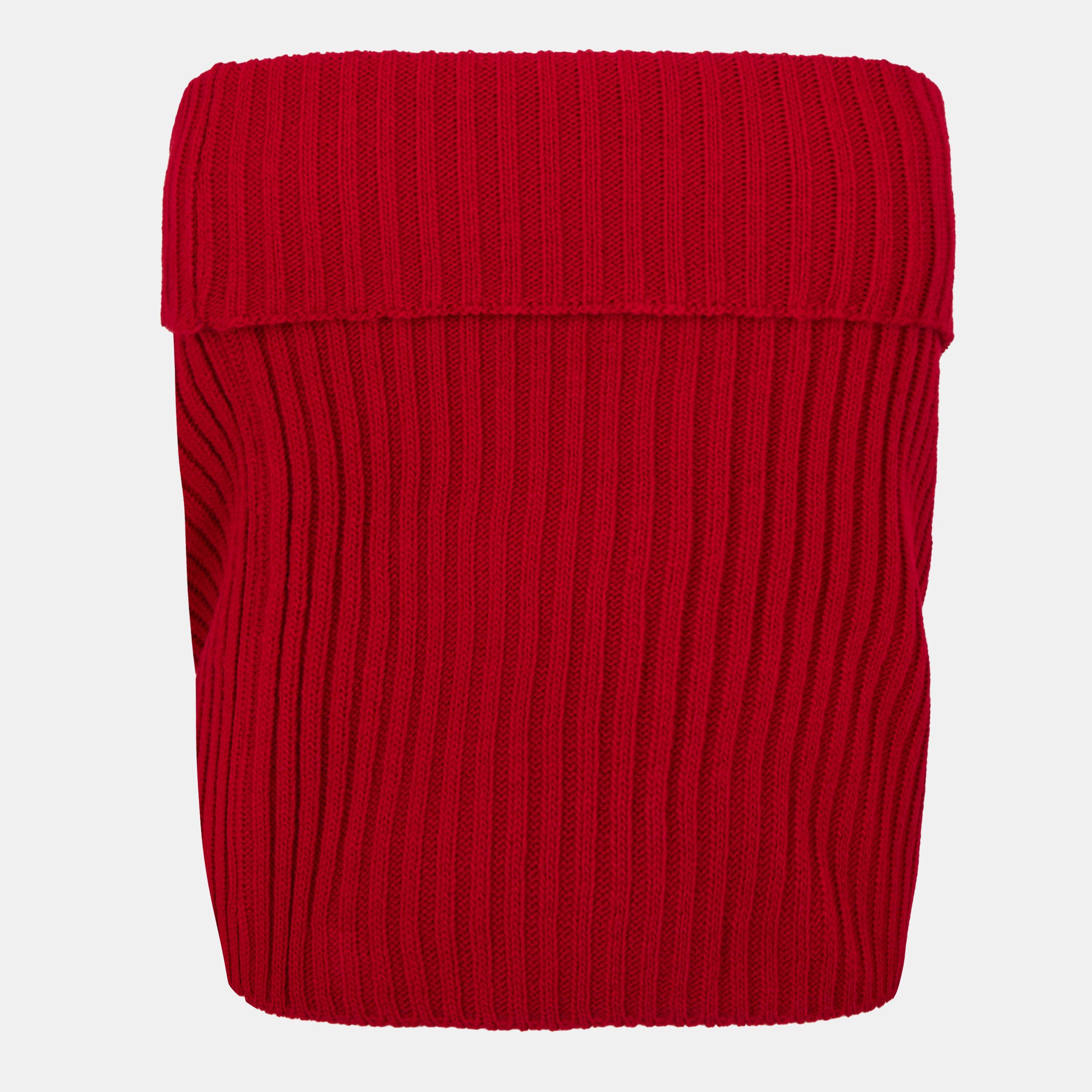 Missy Empire ME Knitted Fold Down Skirt Womens