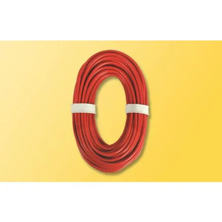 Viessmann Hochstromkabel 0,75 mm², 10 m, rot