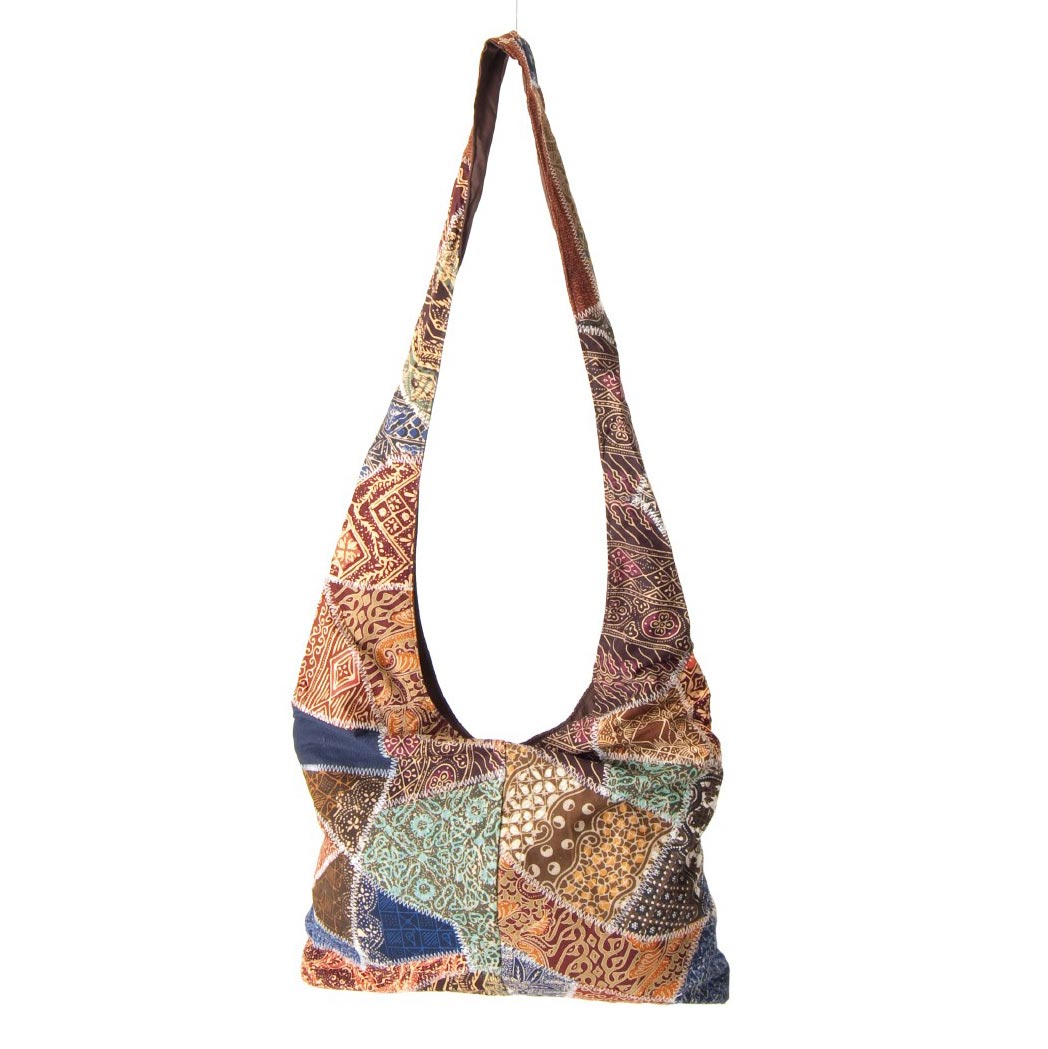 Umhängetasche 'Art Work', Patchwork multicolor, B 38 cm, H 86 cm günstig bestellen