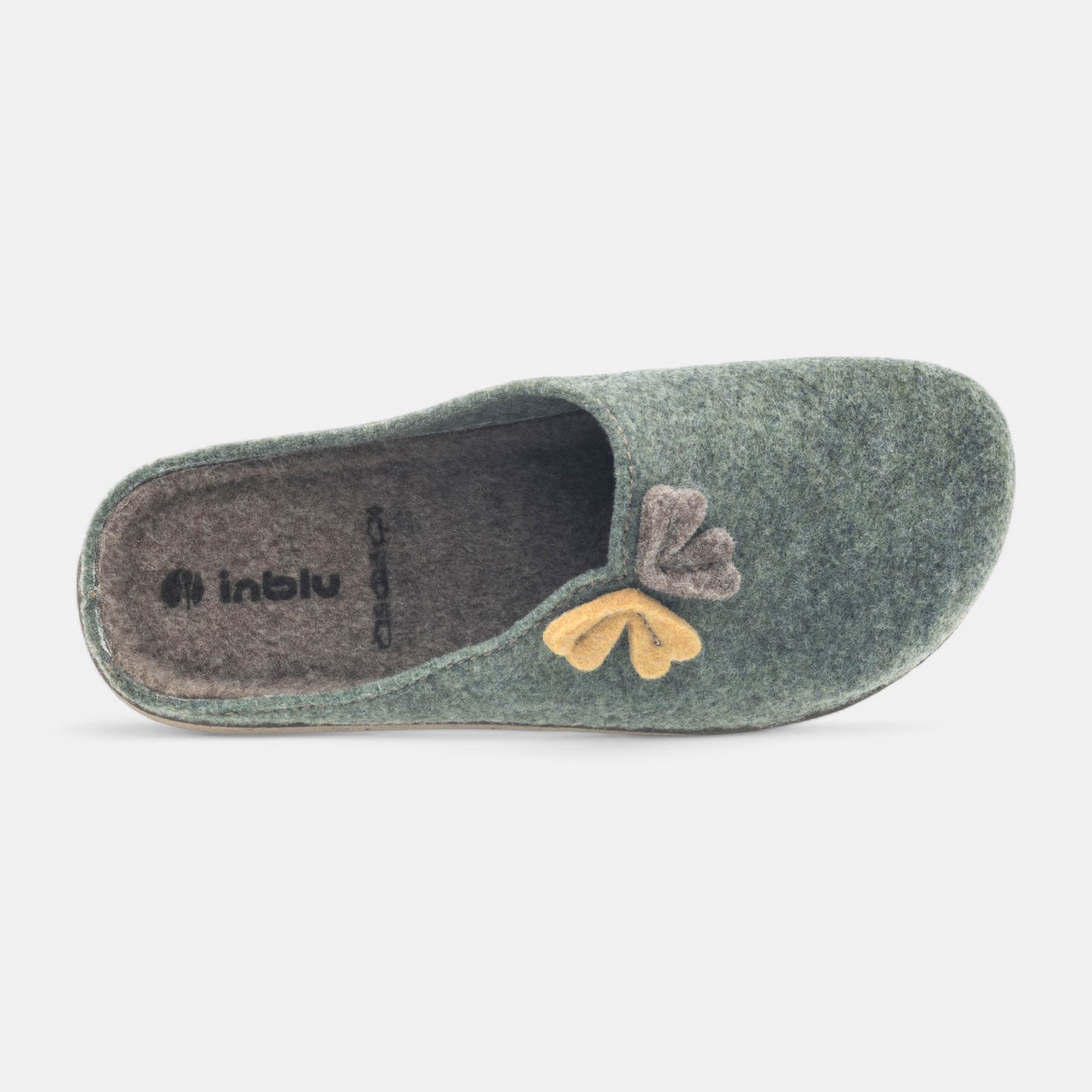 Pantoufles mules Femme vert